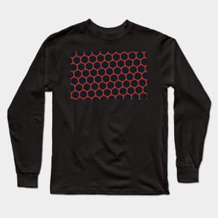 Spider Web Pattern Long Sleeve T-Shirt